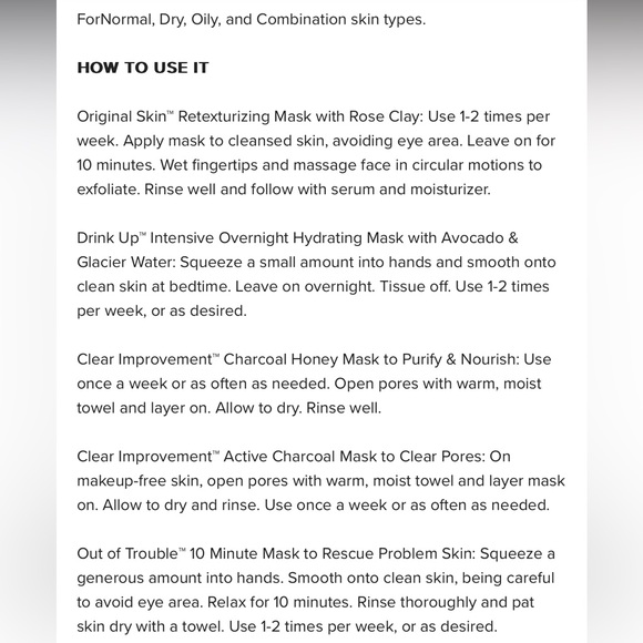 NEW MINI SIZE ORIGINS MASKS SET - Picture 5 of 5